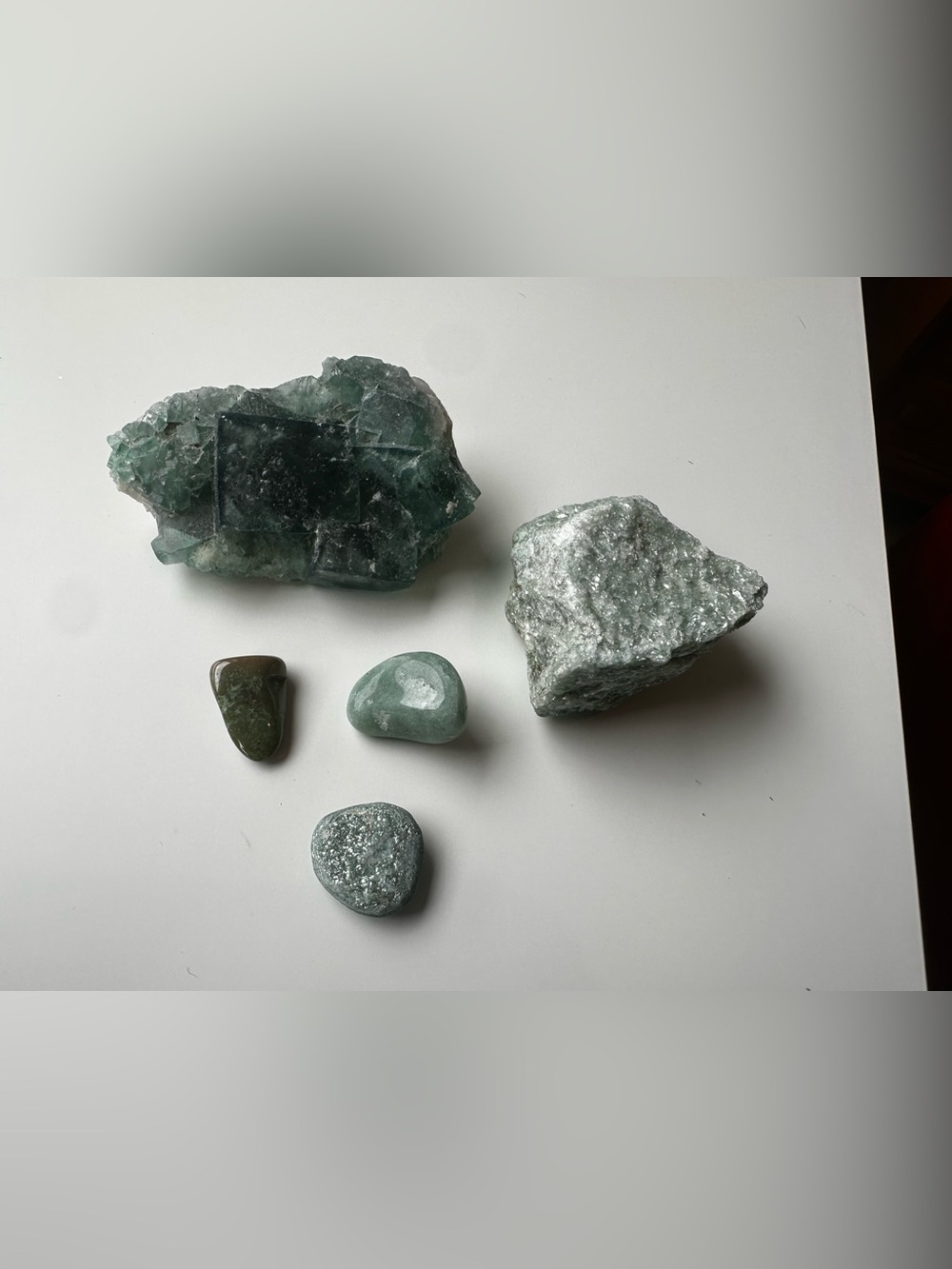 Home Accents Green Decorative Gemstone Set - Calming Green Tones